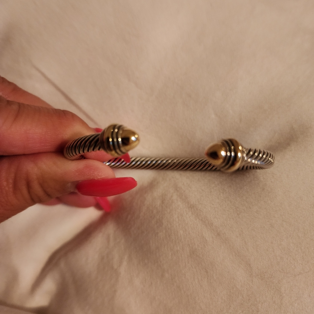 David Yurman Bracelet 14k yellow gold 7mm